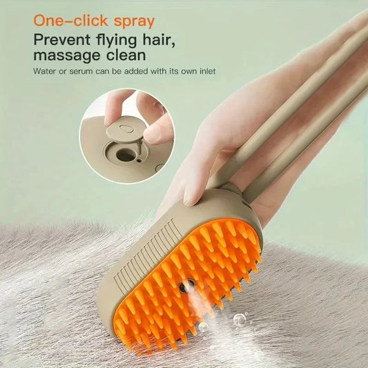 2-in-1 Spray Grooming Brush – For Dogs & Cats